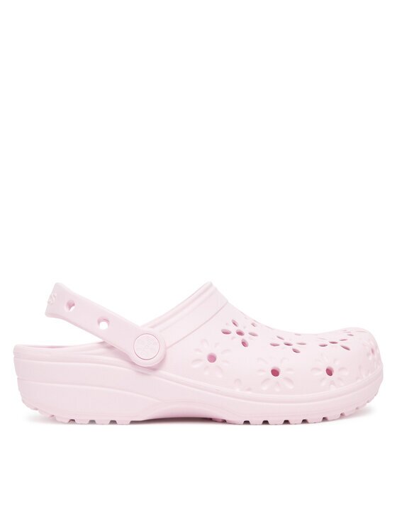 Crocs Чехли Classic Floral Cut-Out Clog 210927