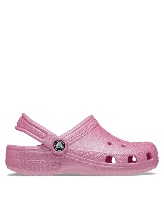 Crocs Чехли Classic Glitter Clog K 206993
