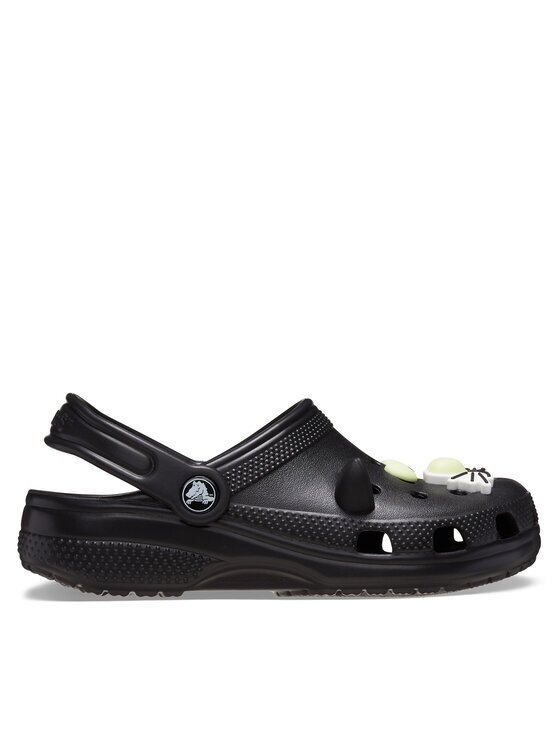 Crocs Чехли Classic Glow Black Cat Clog K 210387