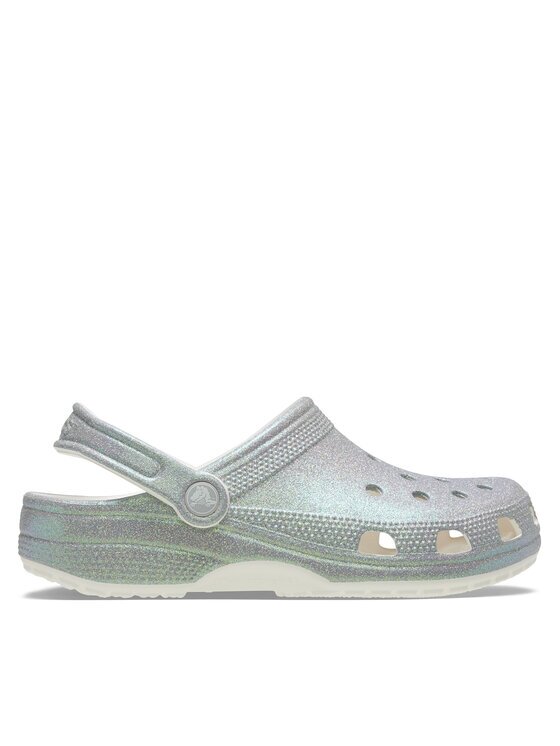 Crocs Чехли Classic Iridescent Glitter Clog 211005