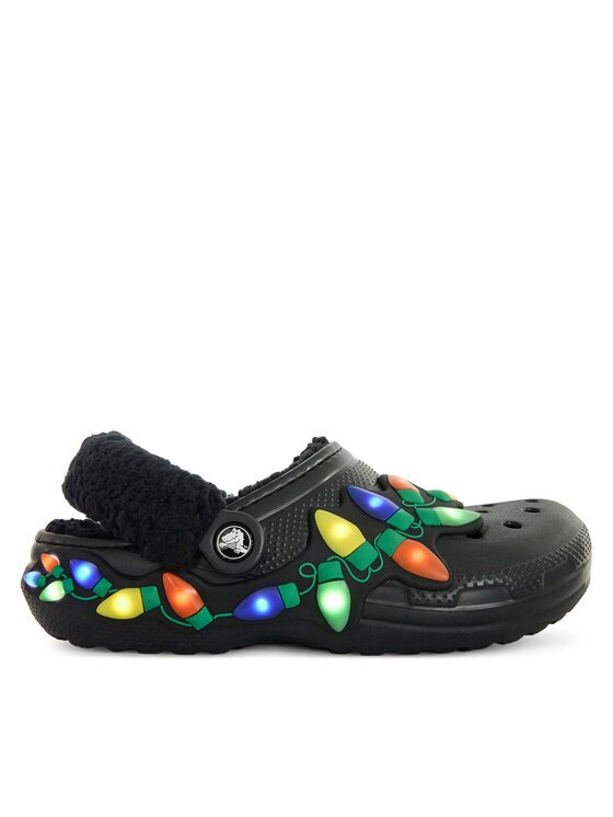 Crocs Чехли Classic Lined Holiday Lights Clog 212054