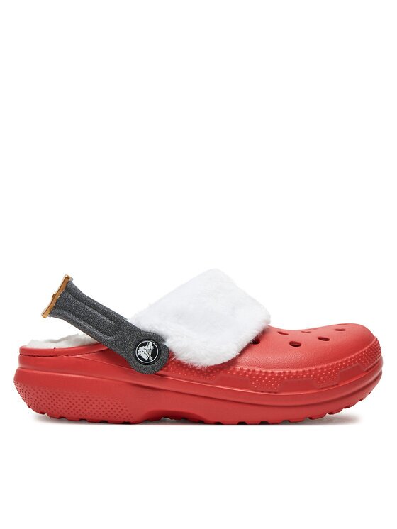 Crocs Чехли Classic Lined Santa Clog 210933
