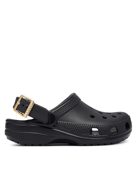 Crocs Чехли Classic Metallic Buckle Clog K 214228