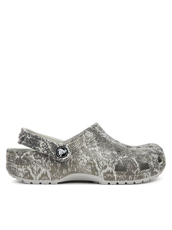 Crocs Чехли Classic Pop Animal Clogs 214153 Сив