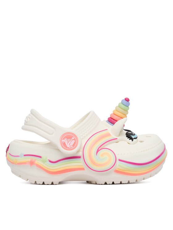 Crocs Чехли Toddler Iam Unicorn Lights Classic Clog 212508