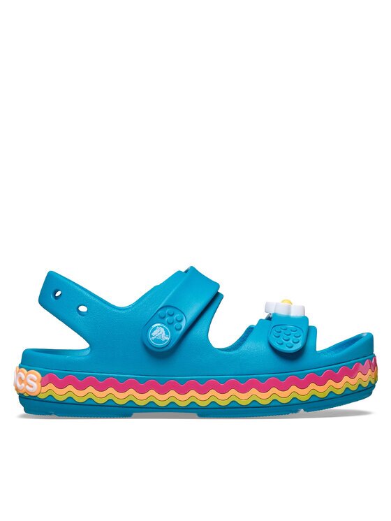 Crocs Сандали Kids’ Crocband Cruiser Ricrac Sandal 211028 Син
