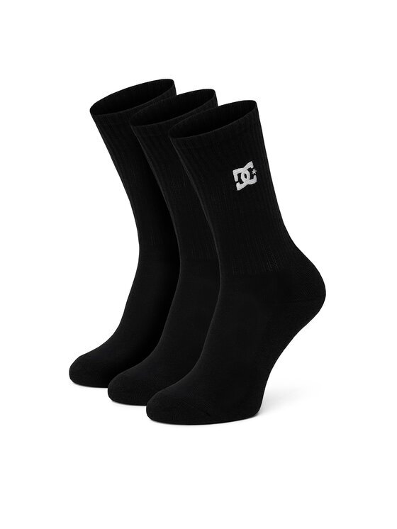 DC Shoes Дълги чорапи CEO_AS_DC_01W_AW26_(3-PACK) Черен