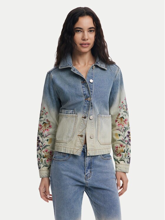 DESIGUAL Дънково яке Houston 25SWED06 Regular Fit
