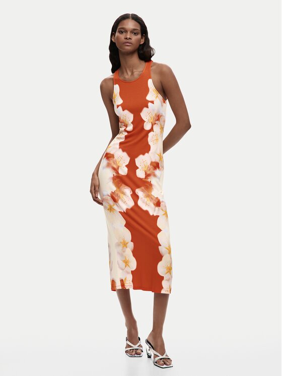 DESIGUAL Ежедневна рокля Jasmine 26SWVK37 Slim Fit