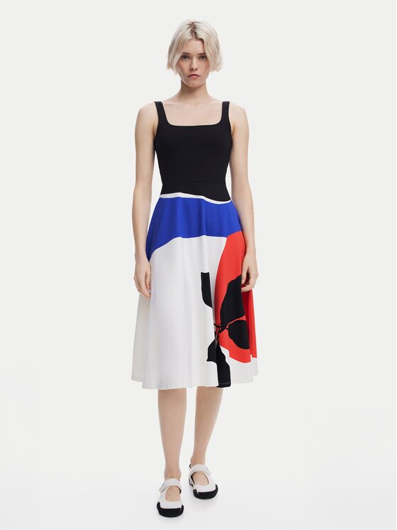 DESIGUAL Ежедневна рокля Ondas 25SWVK41 Regular Fit