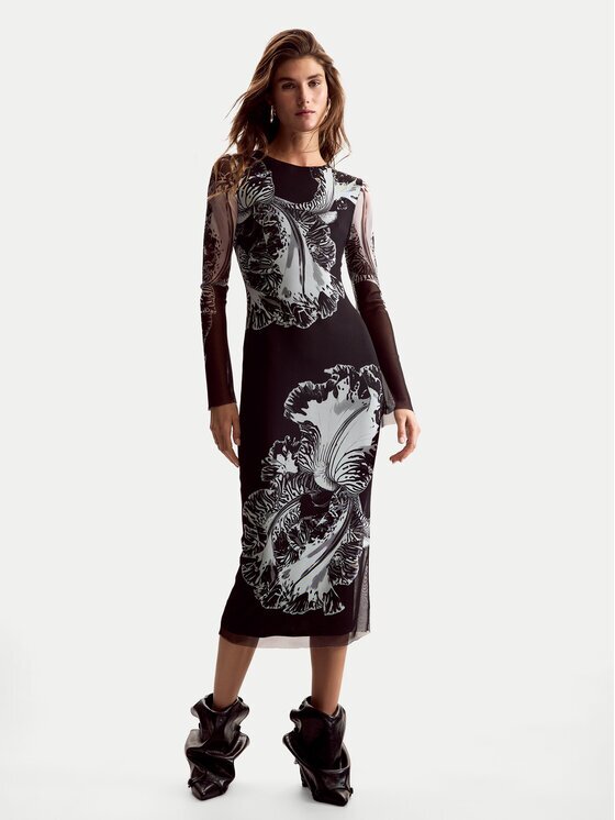 DESIGUAL Ежедневна рокля Reims Lacroix 26SWVK53 Regular Fit