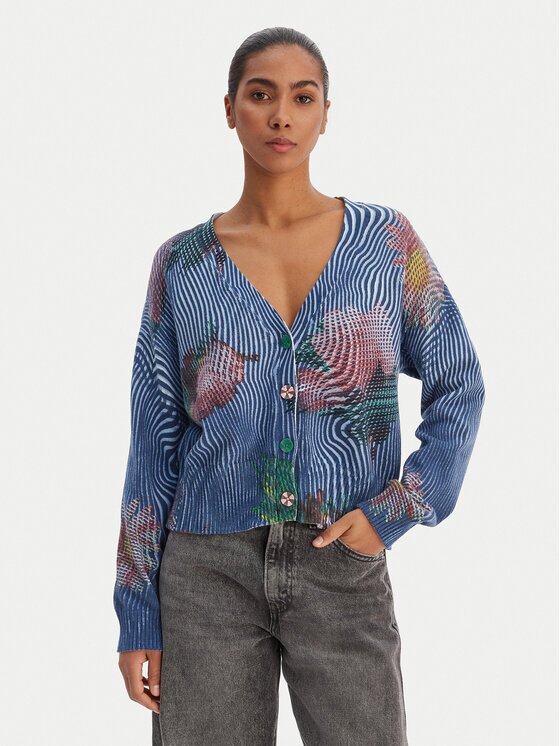 DESIGUAL Кардиган 26SWJF19 Regular Fit
