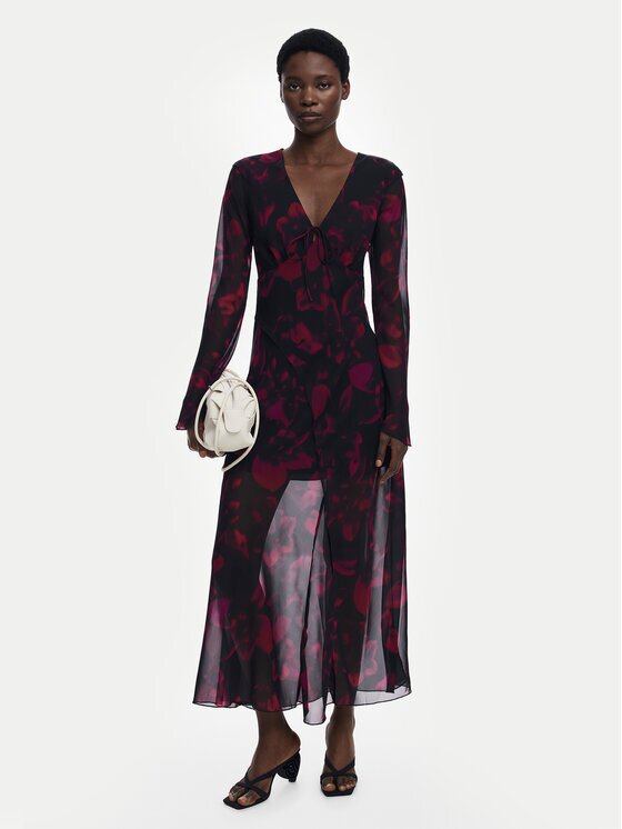 DESIGUAL Коктейлна рокля Ratan 25WWVW24 Regular Fit