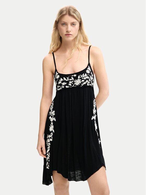 DESIGUAL Лятна рокля Cassatt 26SWVK42 Regular Fit