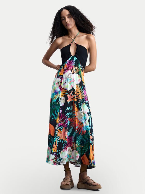 DESIGUAL Лятна рокля Daikiri Cord 26SWVW63 Regular Fit