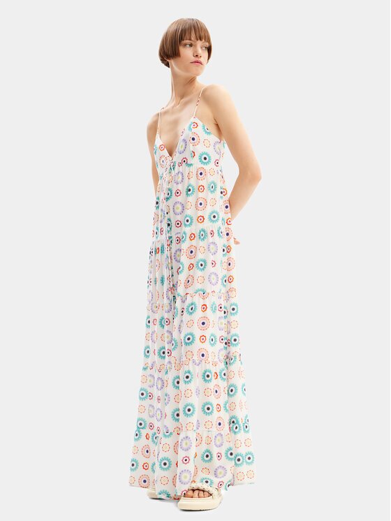 DESIGUAL Лятна рокля Galactica 24SWVW06 Regular Fit
