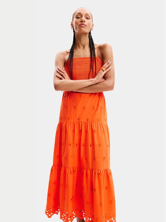 DESIGUAL Лятна рокля Malver 24SWVW12 Regular Fit