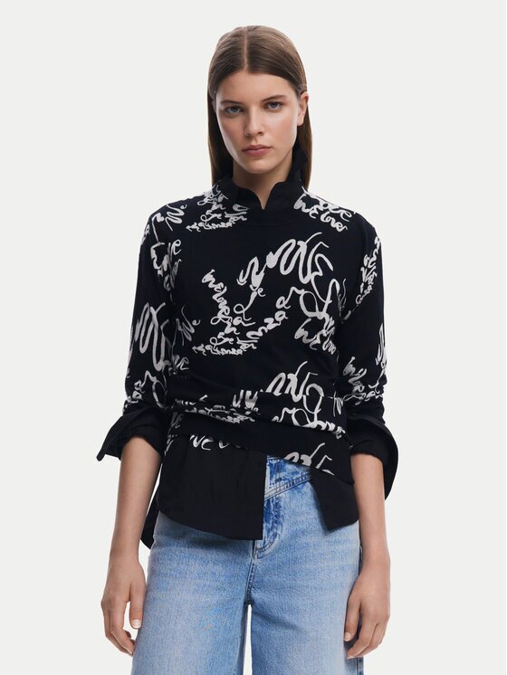 DESIGUAL Пуловер 25SWJF04 Regular Fit