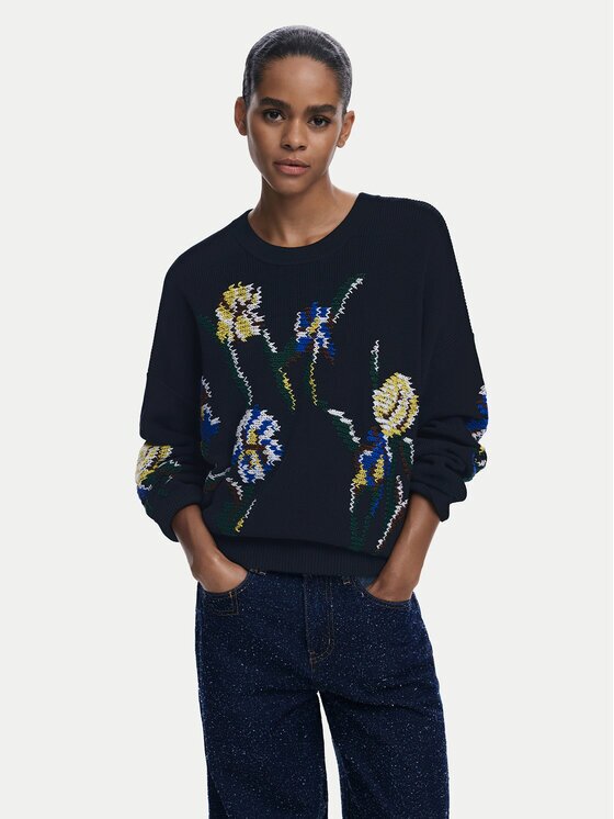 DESIGUAL Пуловер Cooper 25WWJF36 Regular Fit