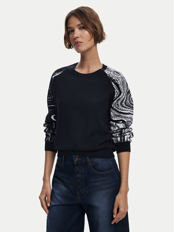 DESIGUAL Пуловер Kodiak 25WWJF28 Regular Fit