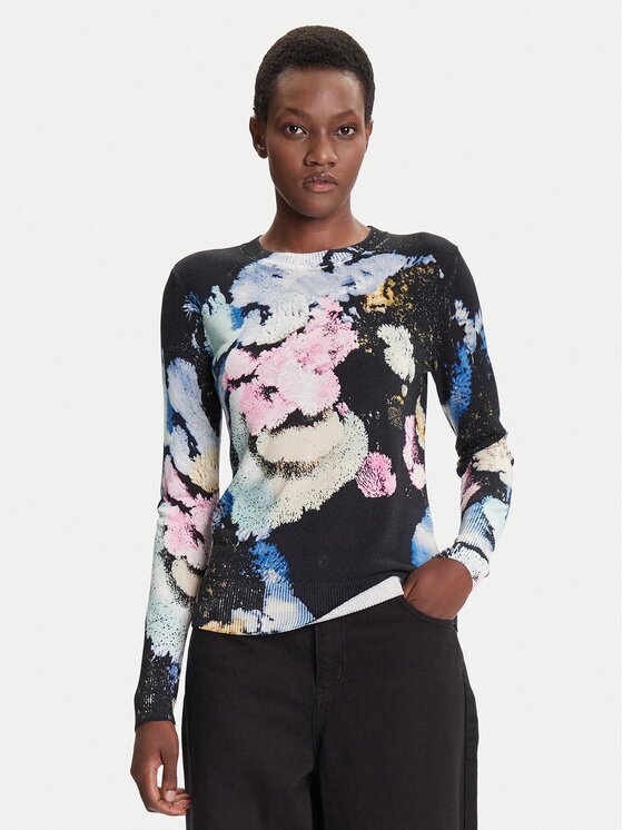 DESIGUAL Пуловер Nenufar Lacroix 25WWJF46 Regular Fit