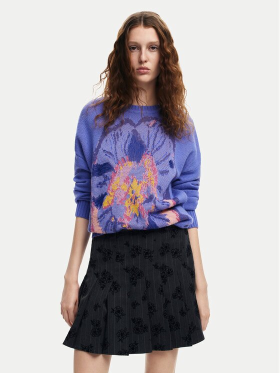 DESIGUAL Пуловер Pensee Lacroix 24WWJF52 Regular Fit