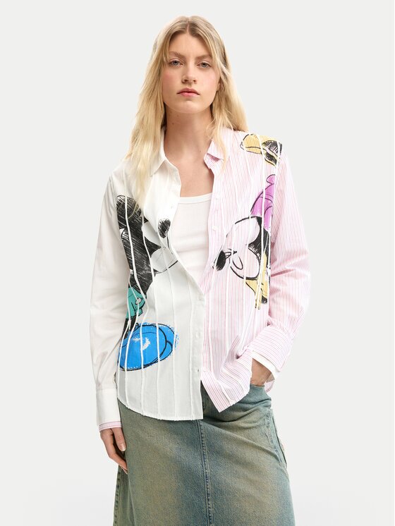DESIGUAL Риза Lovit Disney 26SWCW19 Regular Fit