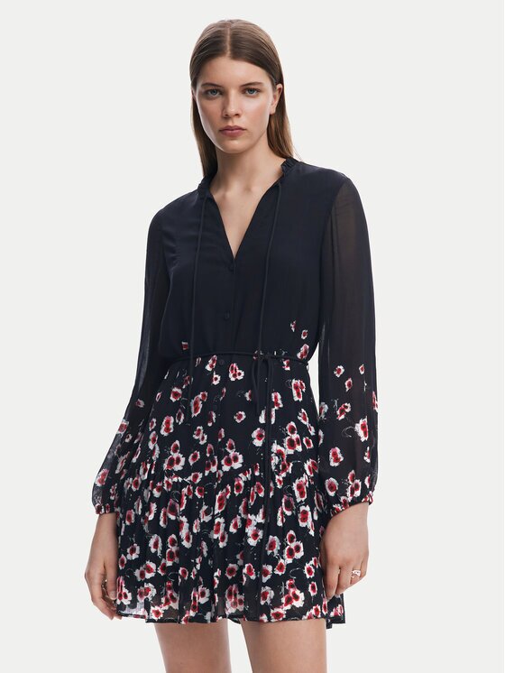 DESIGUAL Рокля тип риза 25SWVW31 Regular Fit