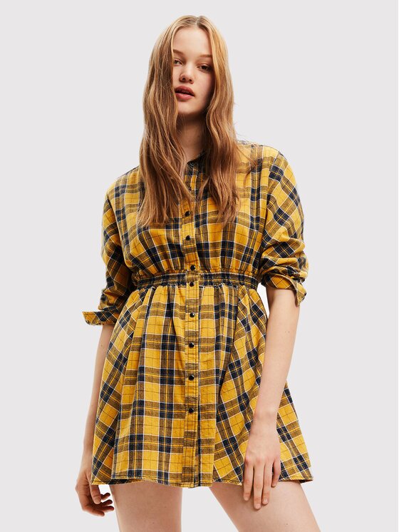 DESIGUAL Рокля тип риза Verona 22WWVW69 Regular Fit