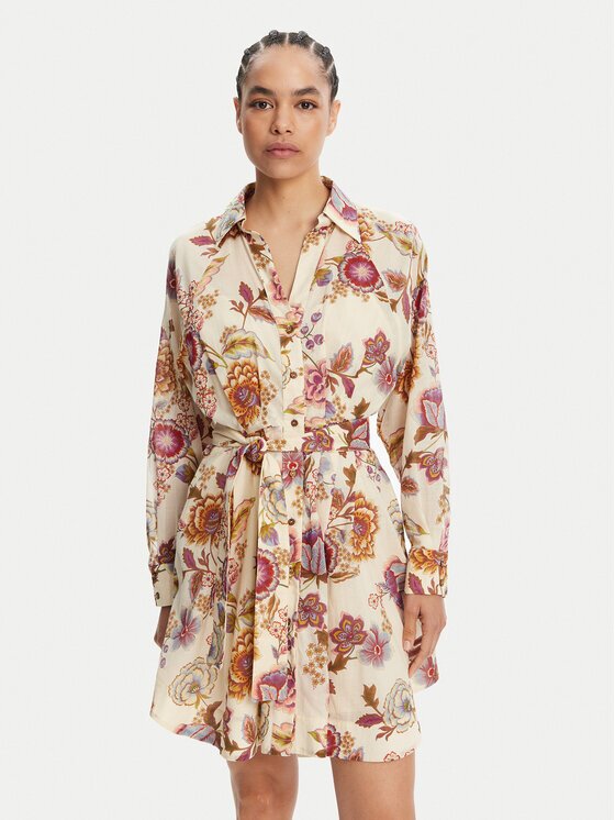 Devotion TWINS Рокля тип риза Lemon 025.316G Loose Fit