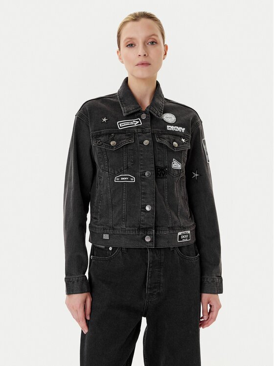 DKNY Дънково яке P5GCYC72 Regular Fit