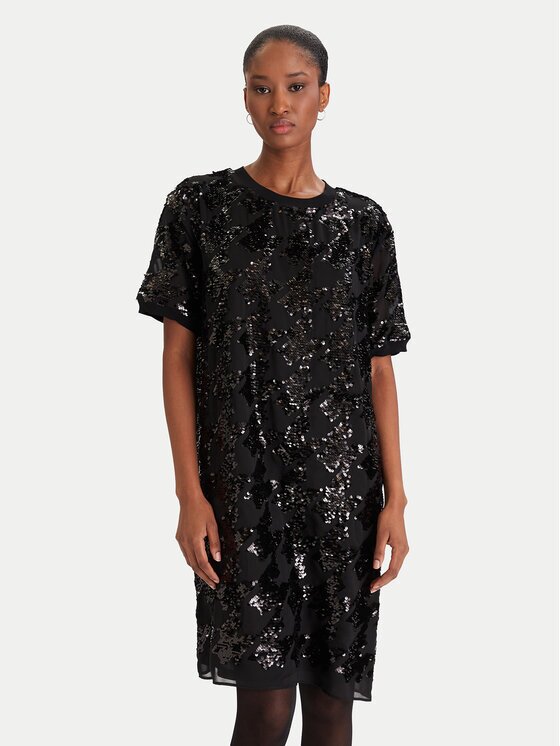 DKNY Коктейлна рокля DD54AN74 Regular Fit