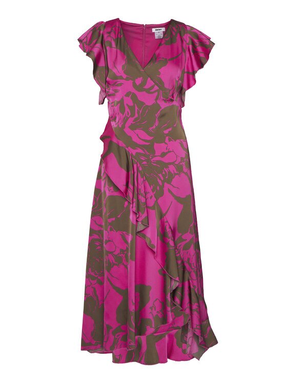 DKNY Лятна рокля DD5E1N32 Regular Fit