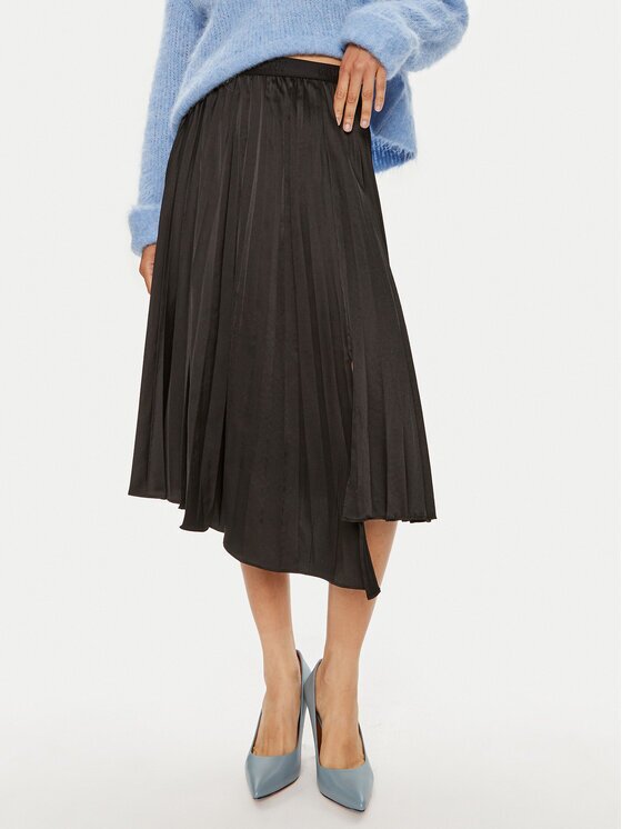 DKNY Плисирана пола P4ENTQBW Regular Fit