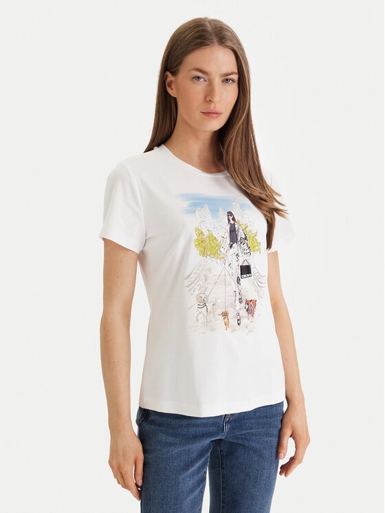 DKNY Тишърт P61M0WNA Regular Fit