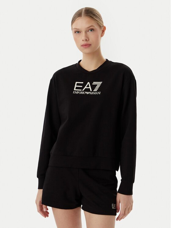 EA7 Emporio Armani Комплект суитшърт и спортни шорти 7W000974 AF13135 M0003 Regular Fit