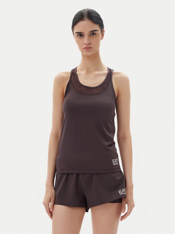 EA7 Emporio Armani Тениска от техническо трико 7W000237 AF12509 U6278 Regular Fit