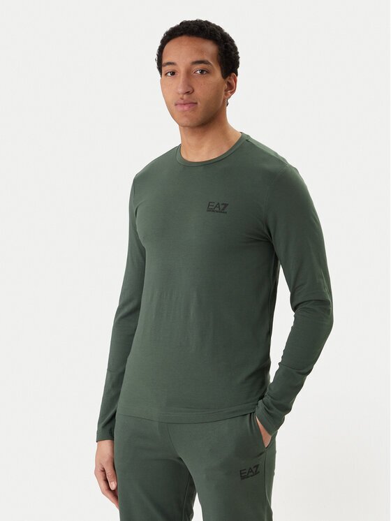 EA7 Emporio Armani Тениска с дълъг ръкав 8NPT28 PJVQZ 1562 Slim Fit