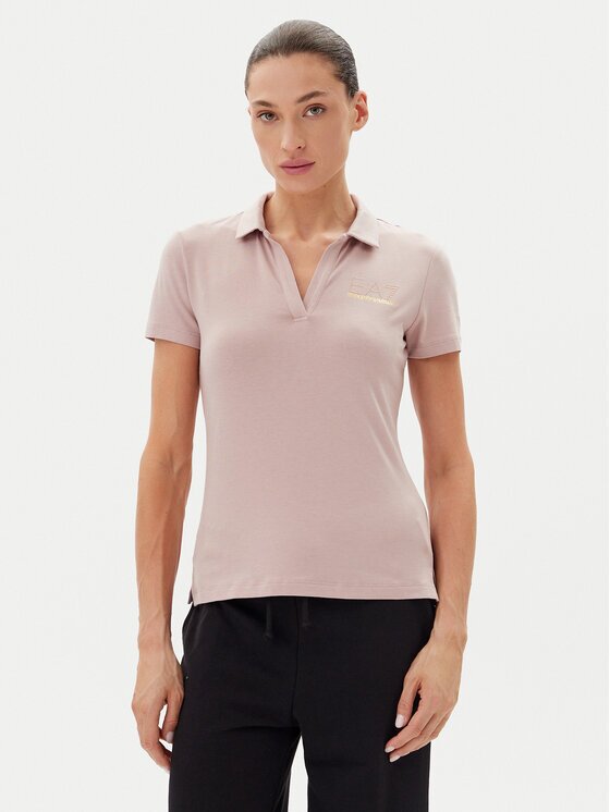 EA7 Emporio Armani Тениска с яка и копчета 7W000266 AF12500 U4079 Regular Fit