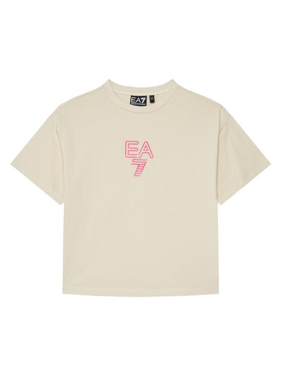 EA7 Emporio Armani Тишърт 7G000042 AF12503 U1079 Бежов Relaxed Fit