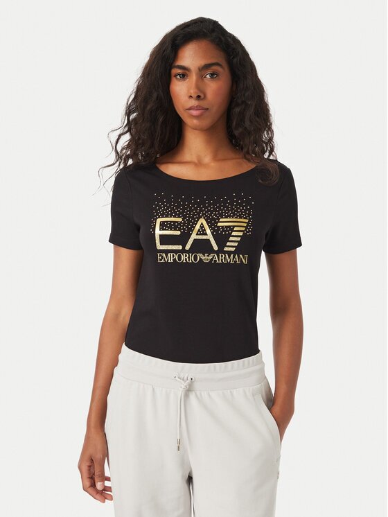 EA7 Emporio Armani Тишърт 7W001444 AF10373 MC004 Slim Fit