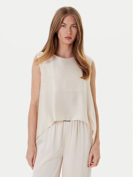 Eleh Блуза ESS250048 Екрю Regular Fit