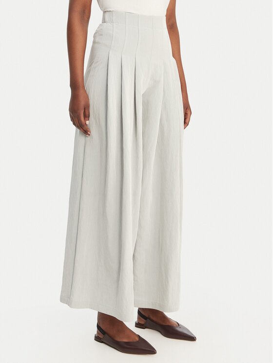 Eleh Панталони тип палацо SS260093 Светлосиньо Wide Leg