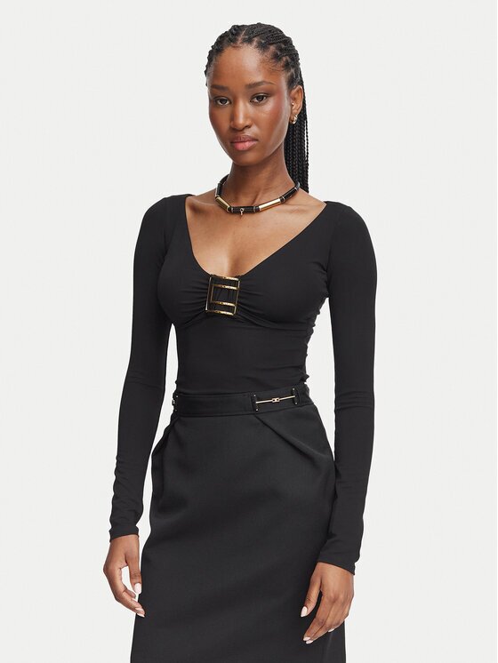 Elisabetta Franchi Блуза MD-005-67E2-V280 Slim Fit