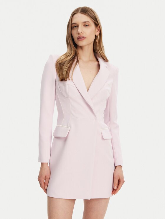 Elisabetta Franchi Коктейлна рокля AB-734-51E2-V600 Regular Fit