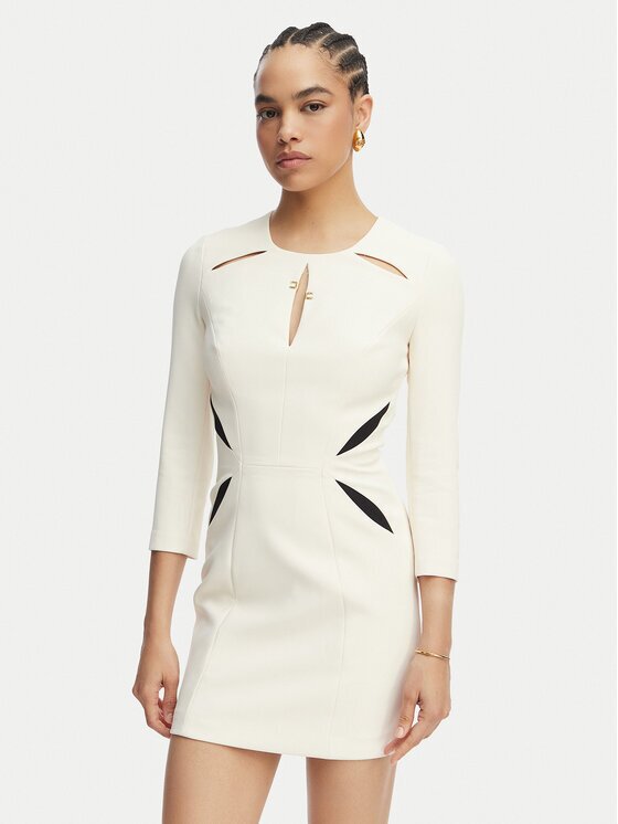 Elisabetta Franchi Коктейлна рокля AB-868-61E2-V390 Slim Fit