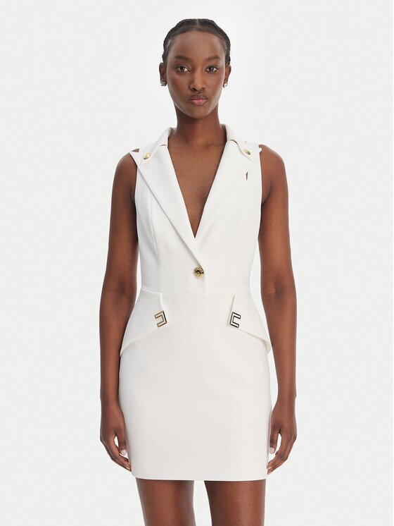 Elisabetta Franchi Коктейлна рокля AB-924-61E2-V520 Regular Fit