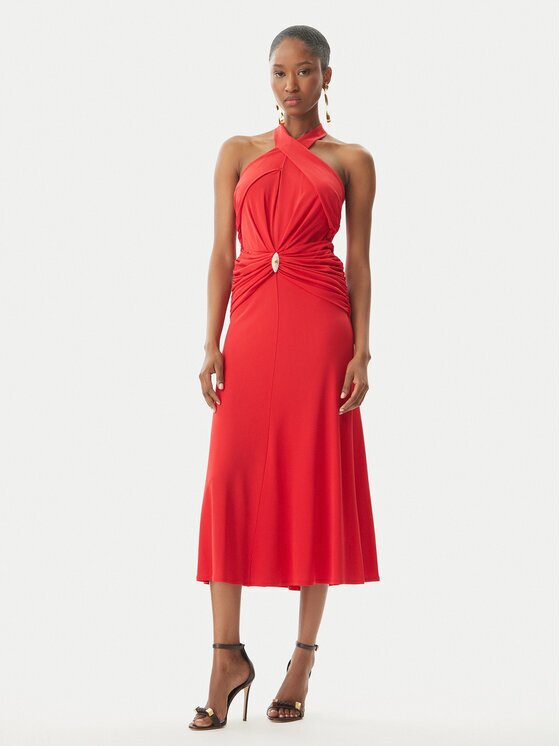 Elisabetta Franchi Коктейлна рокля AB-719-52E2-V560 Regular Fit