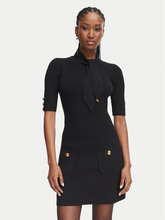 Elisabetta Franchi Коктейлна рокля AM-04S-66E2-V450 Slim Fit