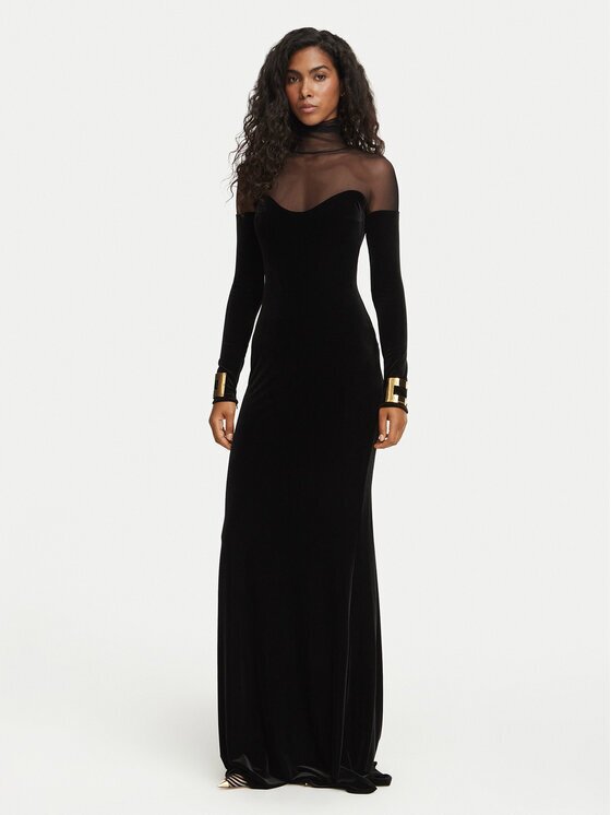 Elisabetta Franchi Официална рокля AB-R29-67E2-V690 Slim Fit